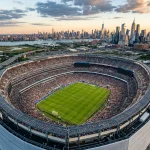 MetLife Stadium in East Rutherford, New Jersey — Austragungsort des WM-Finals 2026