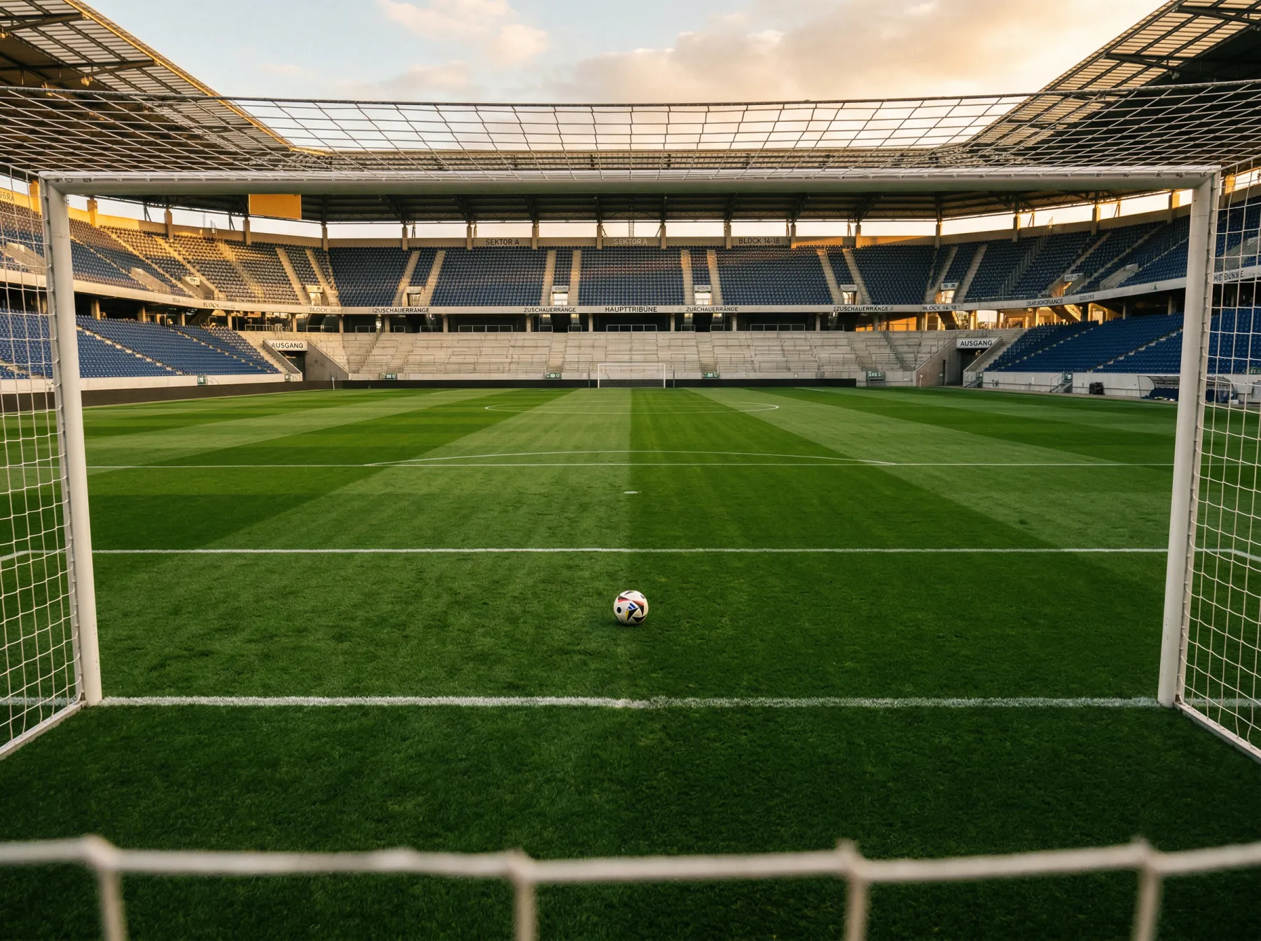 Drei Pokale auf einer Datenbank-Visualisierung der Stadien von USA, Mexiko und Kanada